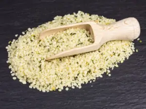 corazones de cáñamo orgánicos