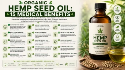 Beneficios del aceite de semilla de cáñamo orgánico: 15 usos respaldados por la ciencia