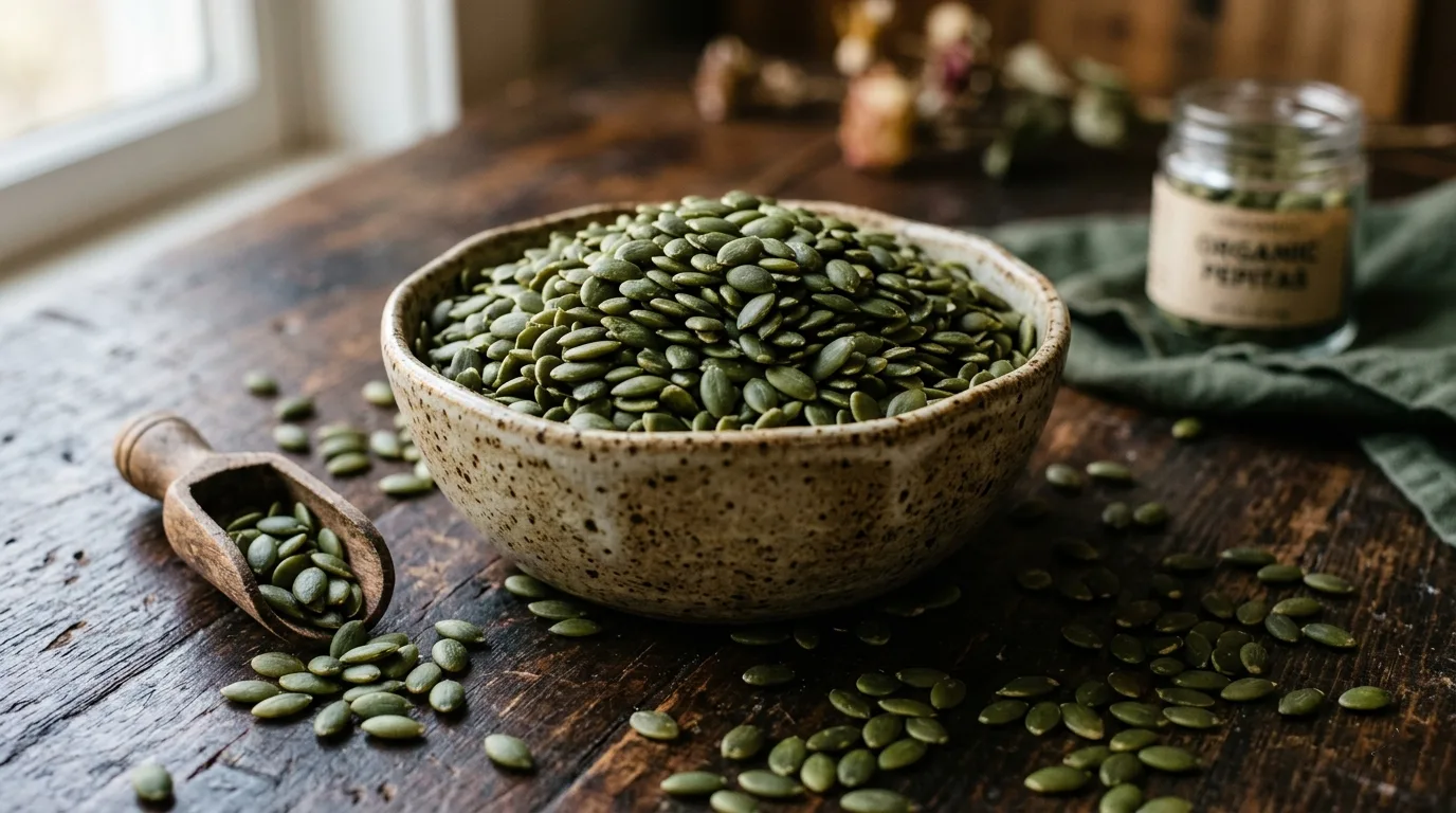 Pepitas de calabaza ecológicas: el concentrado de nutrientes que tu dieta merece 10 Organic Pumpkin Seed Kernels Nutrition, Benefits & Daily Uses