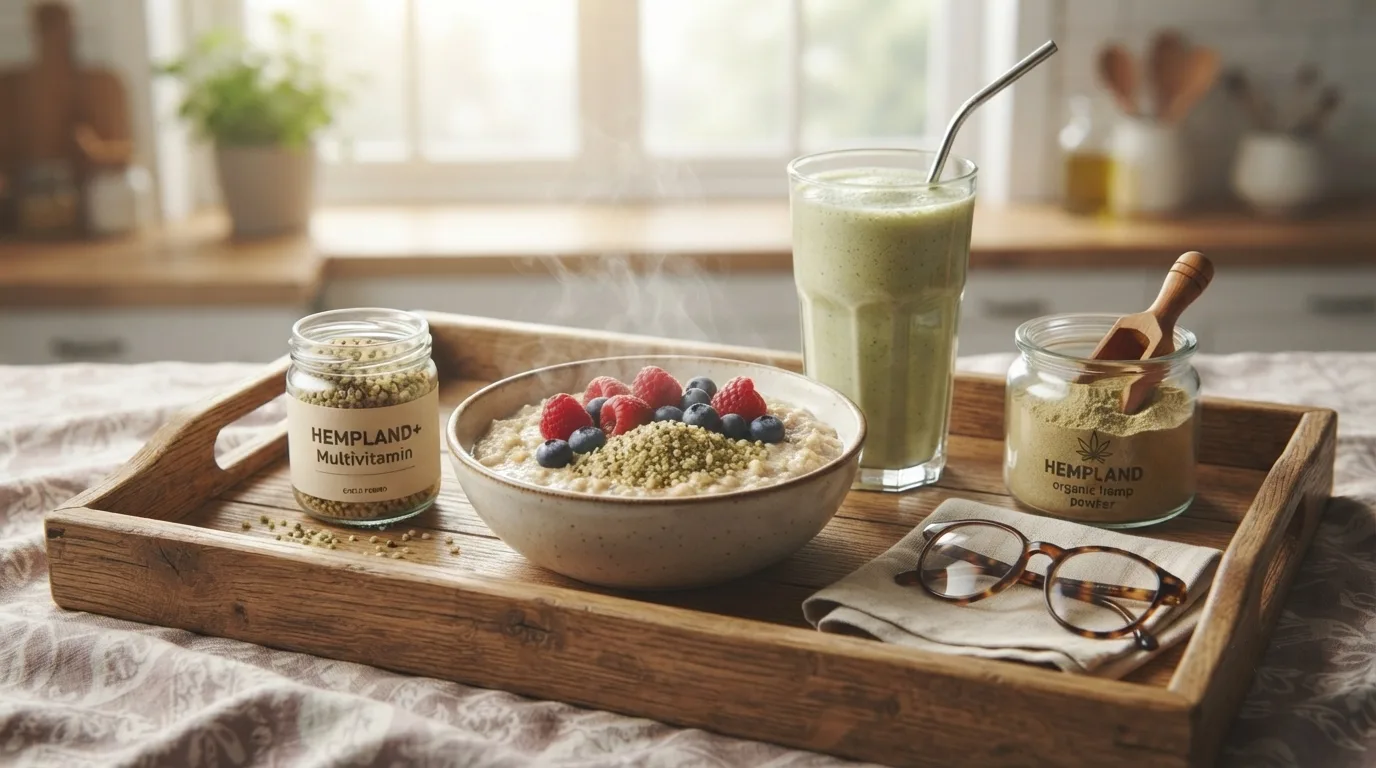 Proteína de cáñamo para personas mayores: proteína vegetal suave y completa para un envejecimiento saludable 10 Hemp Protein for Seniors Gentle, Complete Plant Protein for Healthy Aging