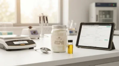 Polvo de microcápsulas de aceite de semillas de cáñamo: guía B2B de formulación y aplicación